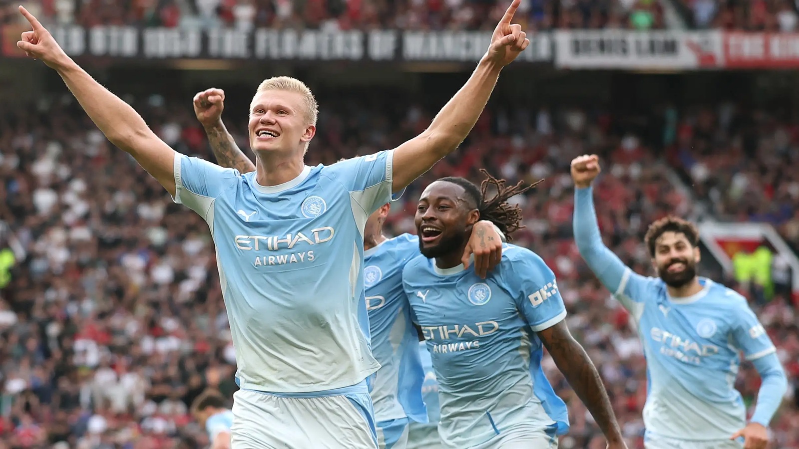 Manchester City 5-3 Sunderland : Haaland marque, triplé de Brian Brobbey