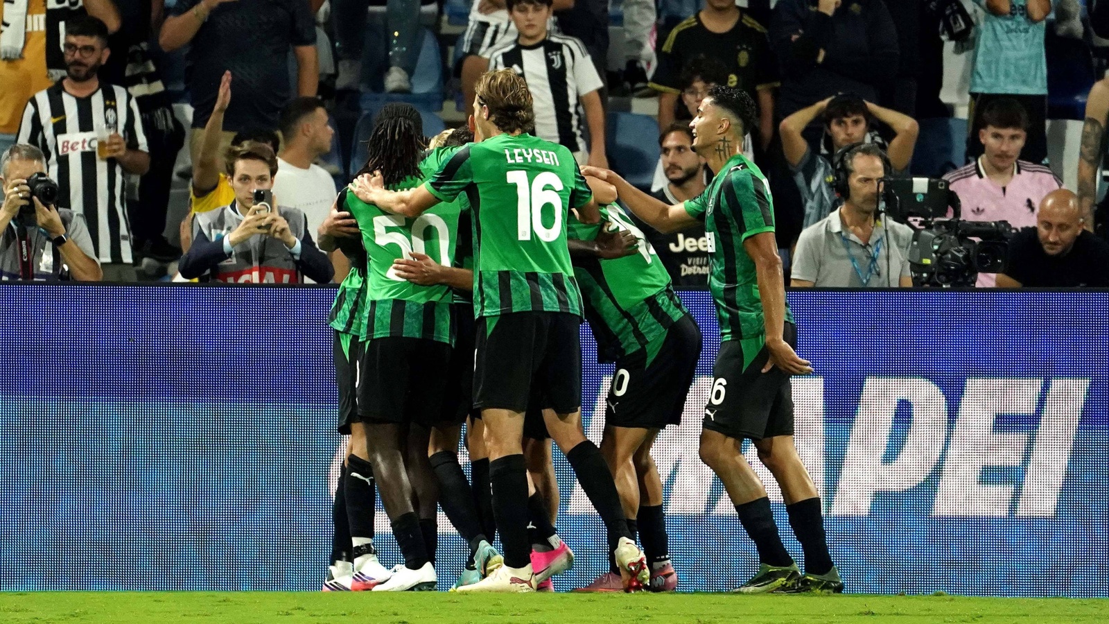 Sassuolo bat la Juventus 3-2, Adžić décisif dans le temps additionnel